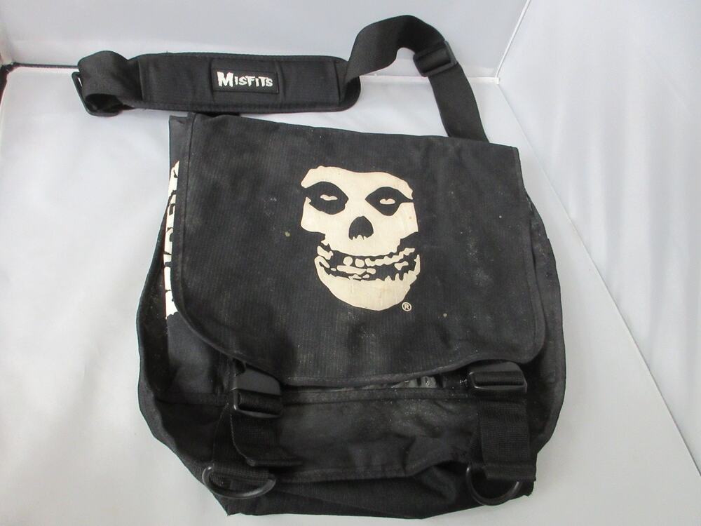 The Misfits Messenger Bag Bioworld Laptop Satchel Y2K Retro RARE